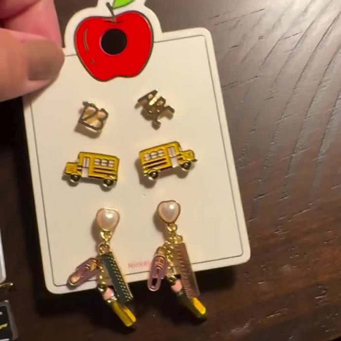 user image by @kinderlambs, SUGARFIX by BaubleBar Cubic Zirconia Brainy Bunch Statement Earrings - Gold
