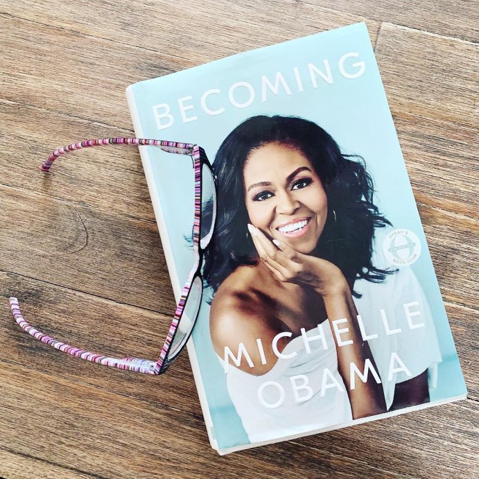 user image by @tamidawnb, Becoming - by Michelle Obama