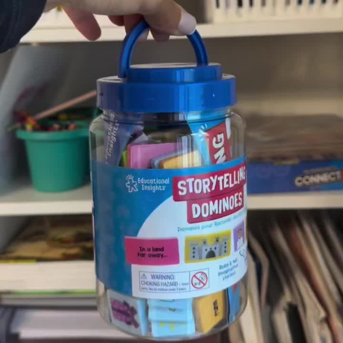 user image by @itsjasminemariee, Educational Insights Storytelling Dominoes, Teacher Supplies