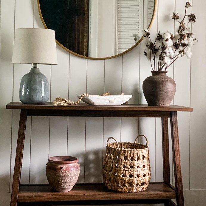 user image by @pennyloafdesigns, Assembled Ceramic Table Lamp Gray - Threshold™