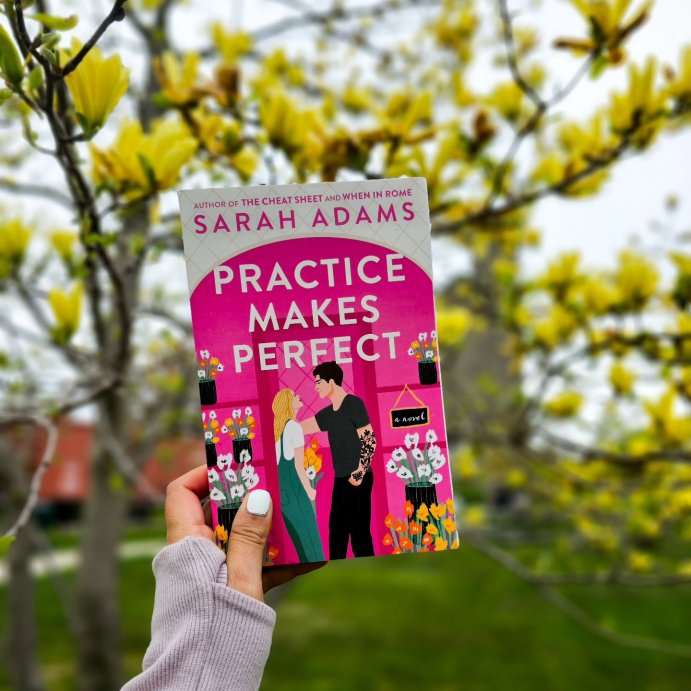 user image by @bookswithamberandjess, Practice Makes Perfect - by Sarah Adams (Paperback)