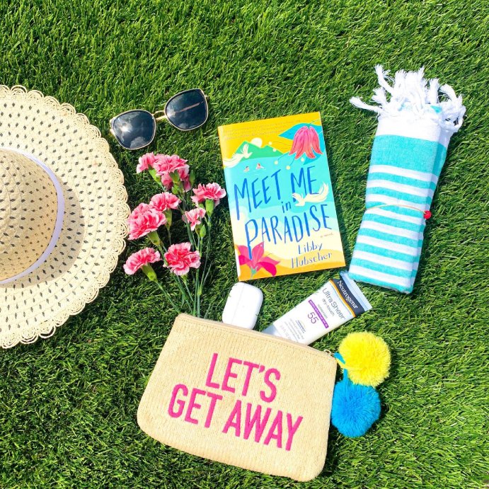 user image by @books.babes.blooms, Meet Me in Paradise - by Libby Hubscher (Paperback)