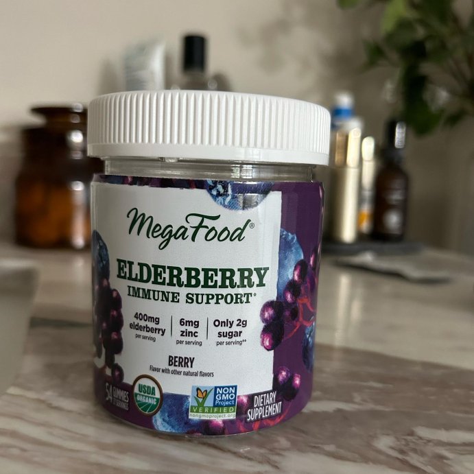user image by @janice_targetfinds, MegaFood Elderberry Gummies - Vegan Elderberry Immune Support Gummies With Zinc - 54ct