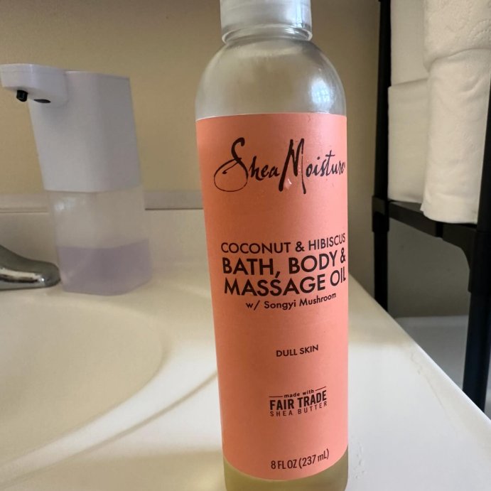 user image by @brooklyn_dun, SheaMoisture Coconut and Hibiscus Bath Body and Massage Oil - 8 fl oz