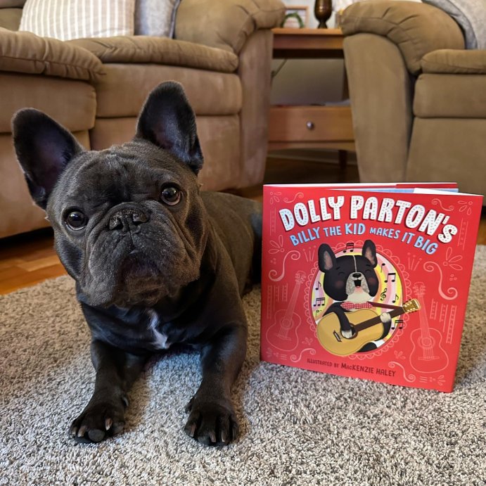user image by @pheebes35, Billy The Kid Makes It Big - by Dolly Parton (Board Book)