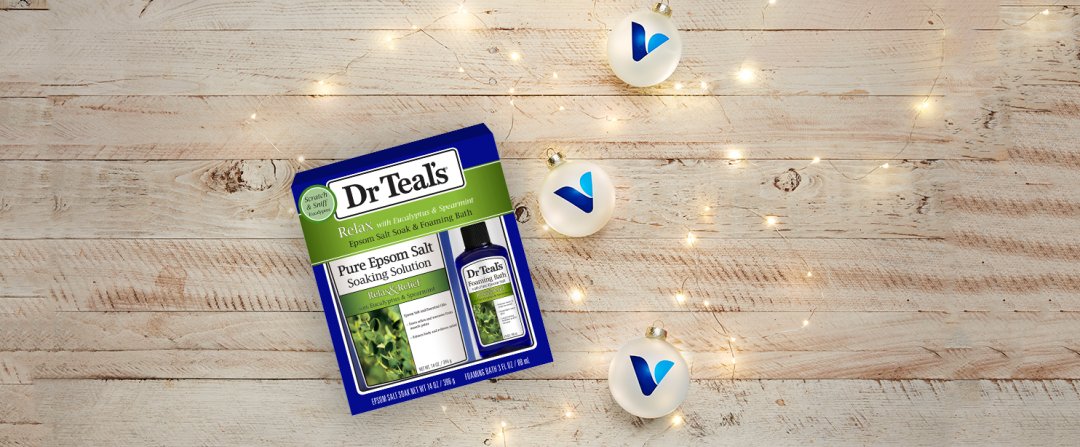 Shop Dr. Teals Pure Epsom Salt Soaking Solution - Relax with Eucalyptus & Spearmint (14 Ounces) and more