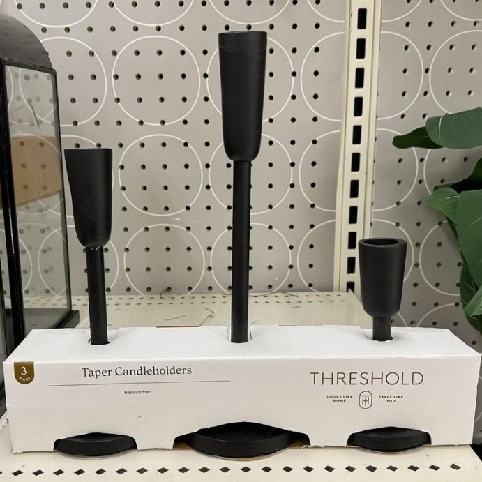 user image by @target__treasures, Set of 3 Aluminum Taper Holders - Threshold™