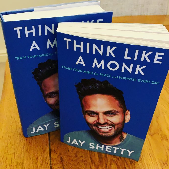 user image by Karishma , Think Like a Monk - by Jay Shetty (Hardcover)