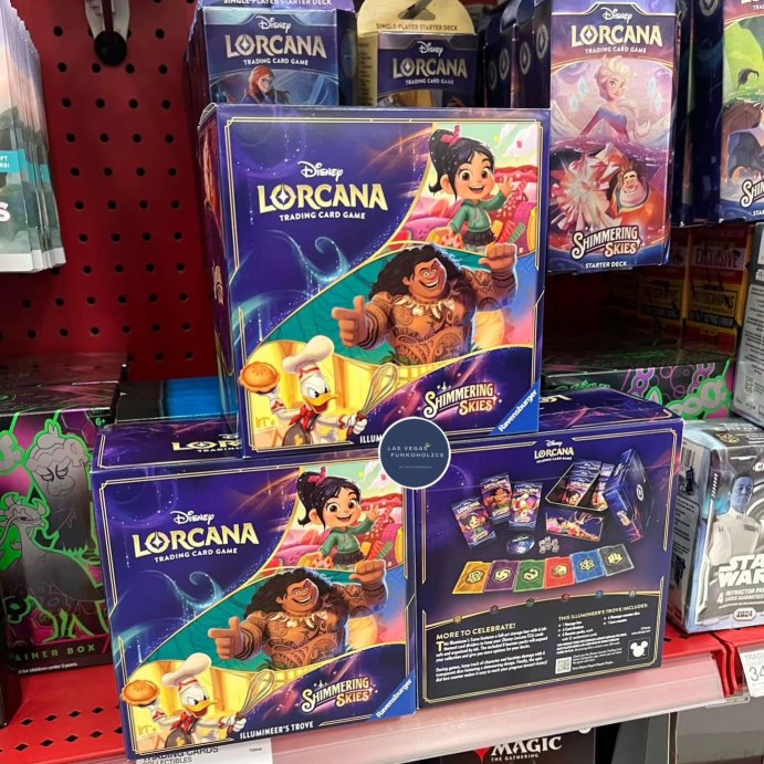 user image by @lasvegasfunkoholics, Disney Lorcana Trading Card Game: Shimmering Skies Illumineer&#39;s Trove