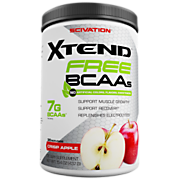 Shop Scivation Xtend Free BCAAs Muscle Growth + Recovery - Naturally Flavored Crisp Apple (15.4 oz. / 30 Servings) and more