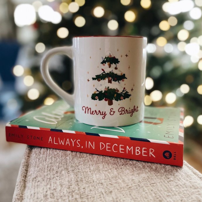 user image by @readingwithbecks, Always, in December - by Emily Stone (Paperback)