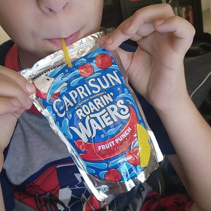 user image by @xennial_life_crisis, Capri Sun Roarin&#39; Waters Fruit Punch Wave Flavored Water - 10pk/6 fl oz Pouches