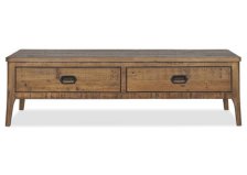 Shop Table basse avec rangement Goodwin en bois récupéré -Fernie pin and more