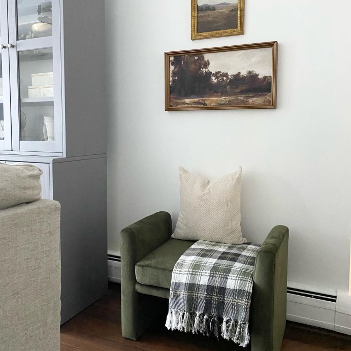 user image by @neutralcuratedhome, Vernon Ottoman - Threshold™ designed with Studio McGee
