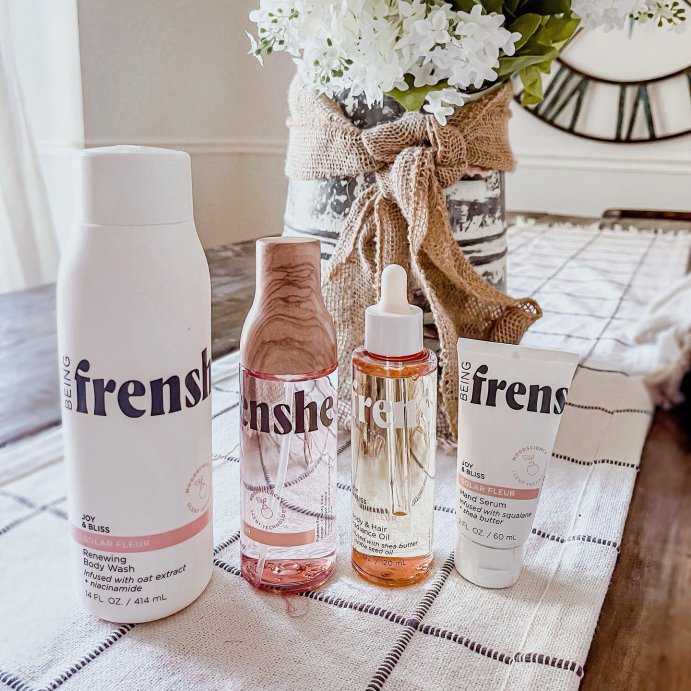 user image by @bondbeautyful, Being Frenshe Women&#39;s Hair, Body &#38; Linen Mist Body Spray &#38; Hair Perfume - Solar Fleur - 5 fl oz