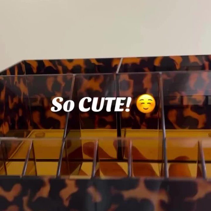 user image by @neatwithpaige, Leopard Print Makeup Organizer - Threshold&#8482;