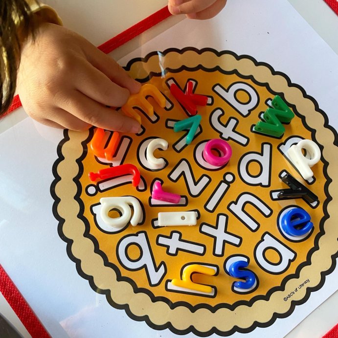 user image by @brightmamalight, Learning Resources Lowercase Lacing Alphabet, Ages 3+