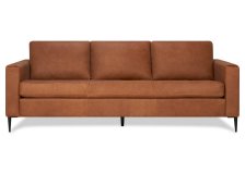 Shop Lucca Leather Sofa -Attica Cinnamon and more
