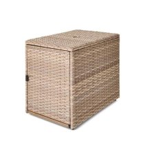 Shop CANVAS Baysville All-Weather Wicker Rectangle Outdoor Patio Umbrella Side Table Stand and more