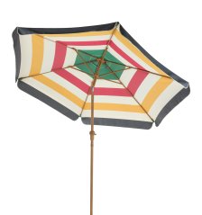 Shop Hudson's Bay Stripes Valance Umbrella, Multi-Coloured, 9' and more