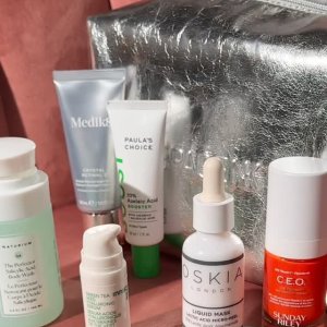 @spacenk’s instagram video of Space NK The Hero Skincare Edit