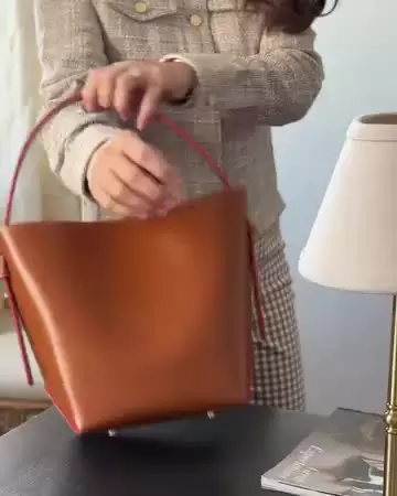 Vachetta Solid Crawford Bucket Bag | Women's Handbags | J.McLaughlin
