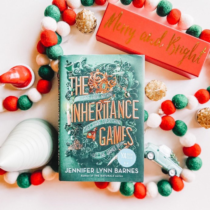 user image by @aricaslibrary, Inheritance Games - by Jennifer Lynn Barnes (Hardcover)