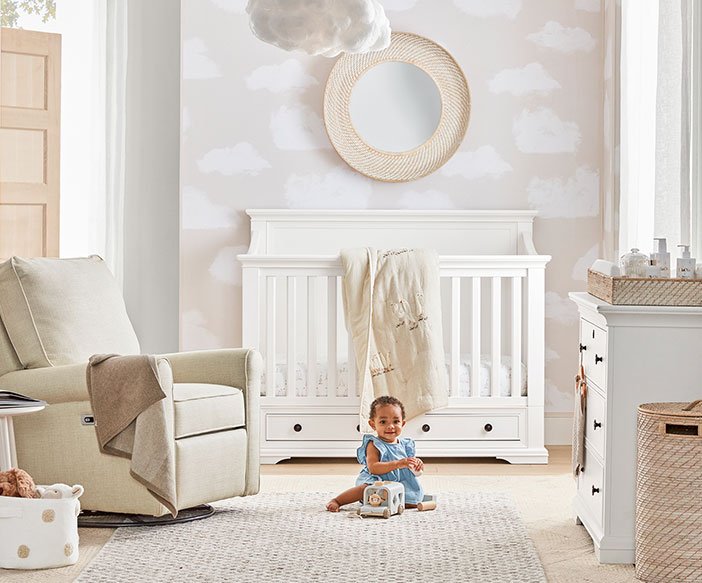 Pottery barn shop nursery furniture