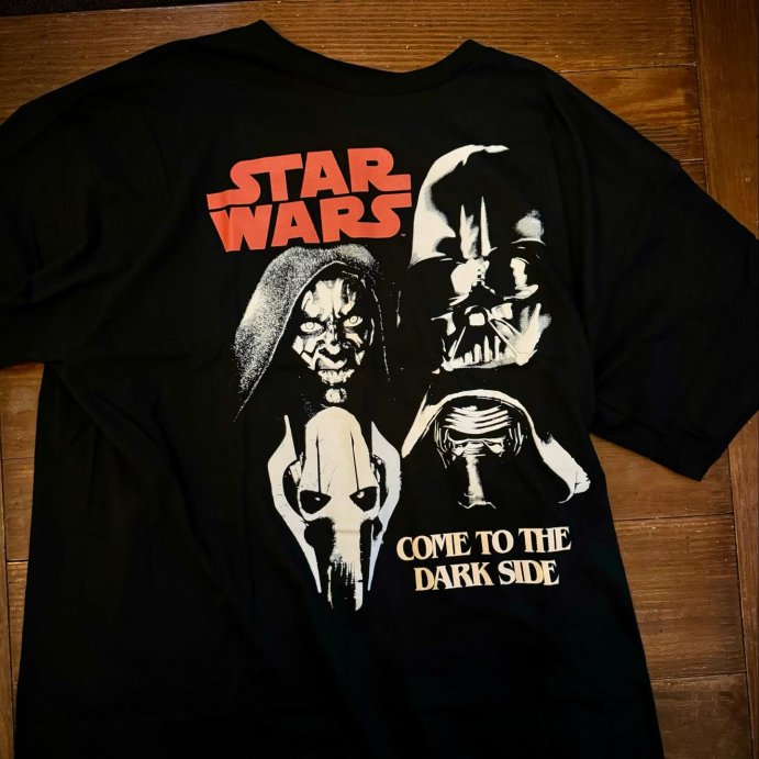 user image by @leothestarwarscop, Men&#39;s Star Wars Villians Short Sleeve Graphic T-Shirt - Gray
