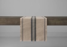 Shop Naples Table Runner Ash/Grey and more