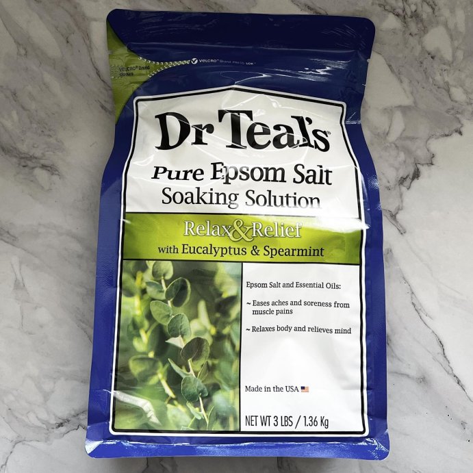user image by @beautywithruhjeenuh, Dr Teal's Epsom Salt Magnesium Soak - Relax & Relief with Eucalyptus & Spearmint