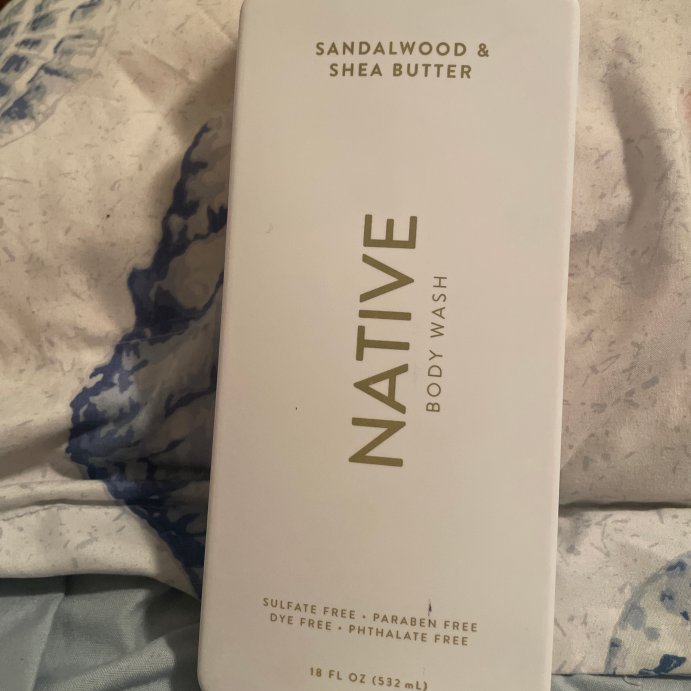 user image by Jamila, Native Body Wash for Men &#38; Women - Sandalwood &#38; Shea Butter - Sulfate Free - 18 fl oz