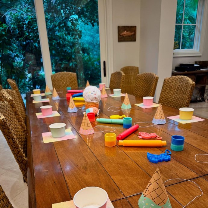user image by @thelittlebash, 10ct 5&#34; Ice Cream Party Hats - Spritz&#8482;
