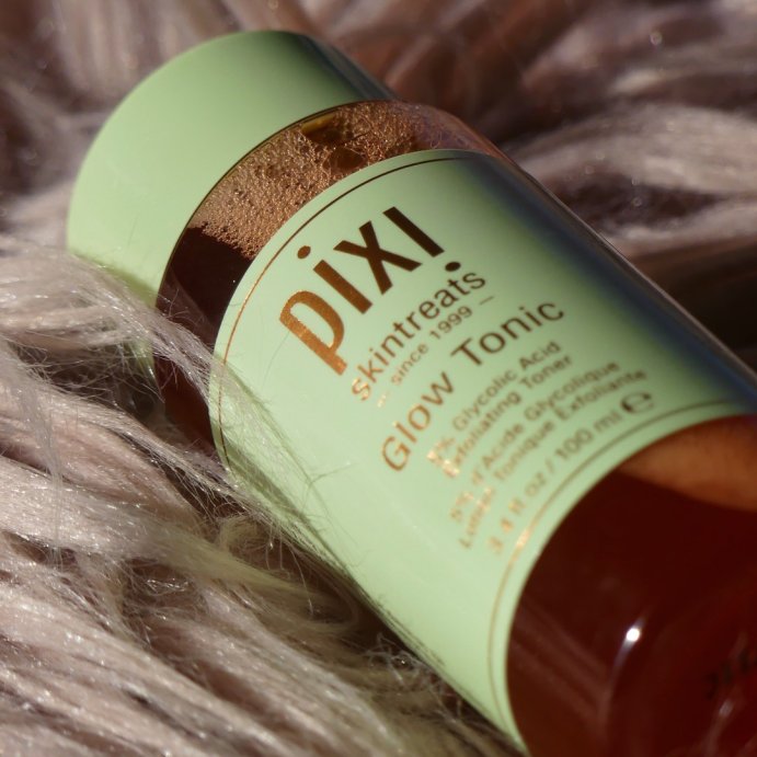 user image by @sincerely_sarah_e, Pixi Skintreats Glow Tonic Glycolic Acid Exfoliating Toner