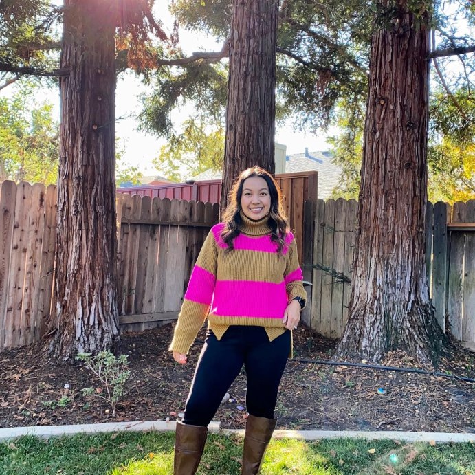 user image by @christie_simply, Women's High Waisted Cotton Blend Seamless Leggings - A New Day™