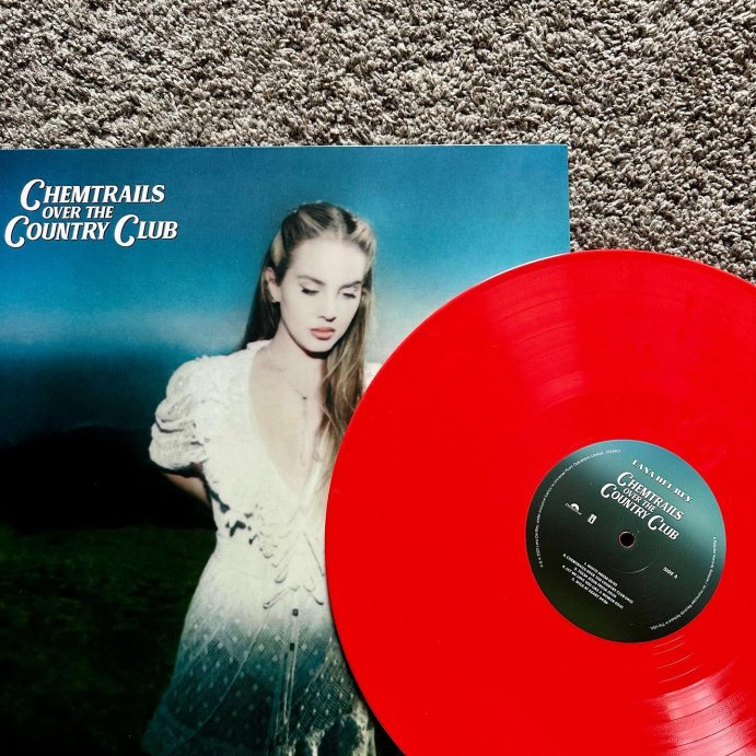 user image by @crybabyportals, Lana Del Rey - Chemtrails Over the Country Club (Target Exclusive)