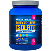 Shop BodyTech Whey Protein Isolate Powder - Fruity Cereal (1.5 lbs./23 Servings) and more