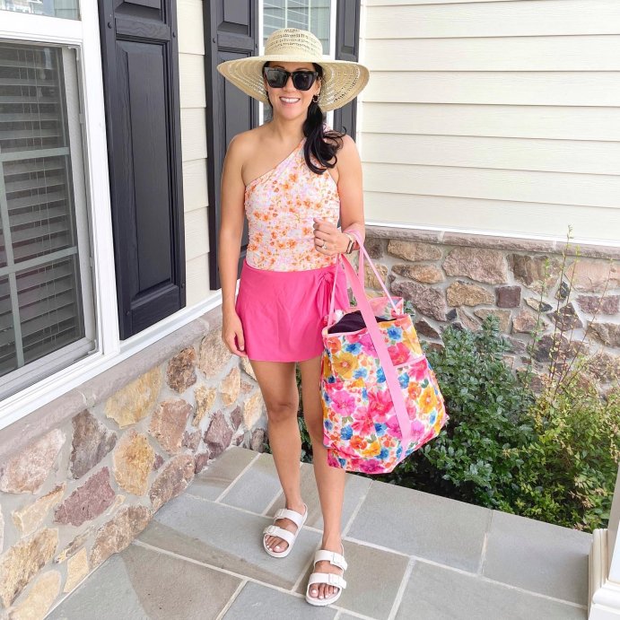 user image by @allthingsbeautiful806, Women's Neida EVA Two Band Footbed Slide Sandals - Shade & Shore™