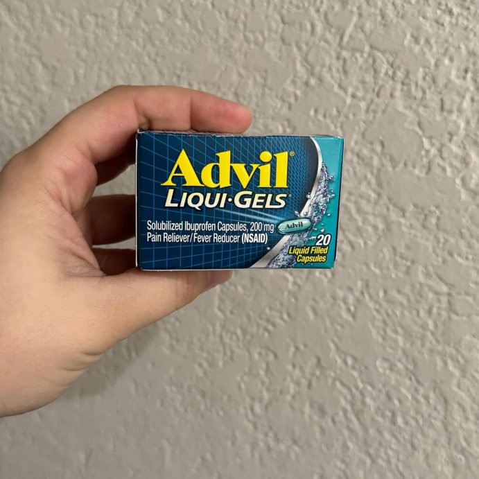 user image by @beautybloggerneu, Advil Pain Reliever/Fever Reducer Liqui-Gel Minis - Ibuprofen (NSAID)