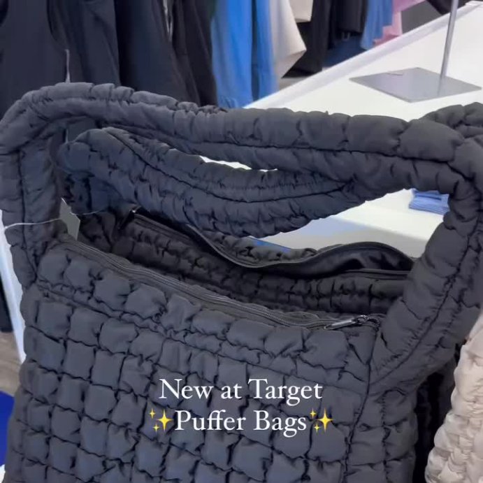 user image by @shesattarget, Puffer Hobo Shoulder Bag - Wild Fable™