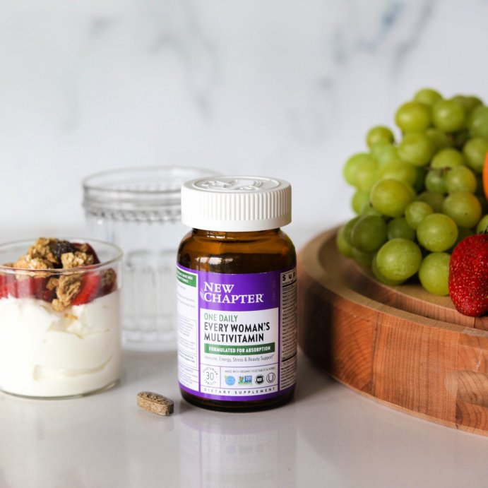 user image by @the.healthyepicurean, New Chapter Women&#39;s Multivitamin, Every Woman&#39;s One Daily for Immune, Beauty + Energy Support Tablets - 30ct