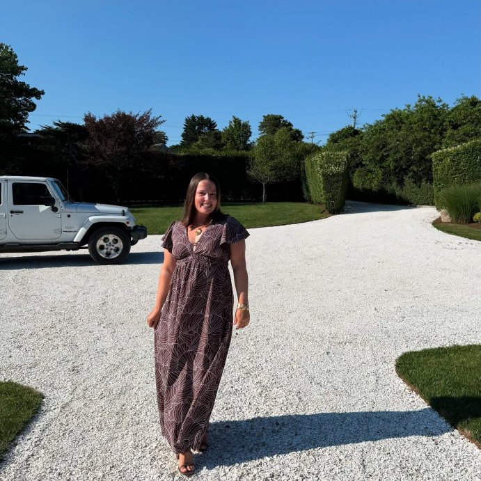 user image by @rachhhran, Women's Flutter Short Sleeve Maxi A-Line Dress - A New Day™
