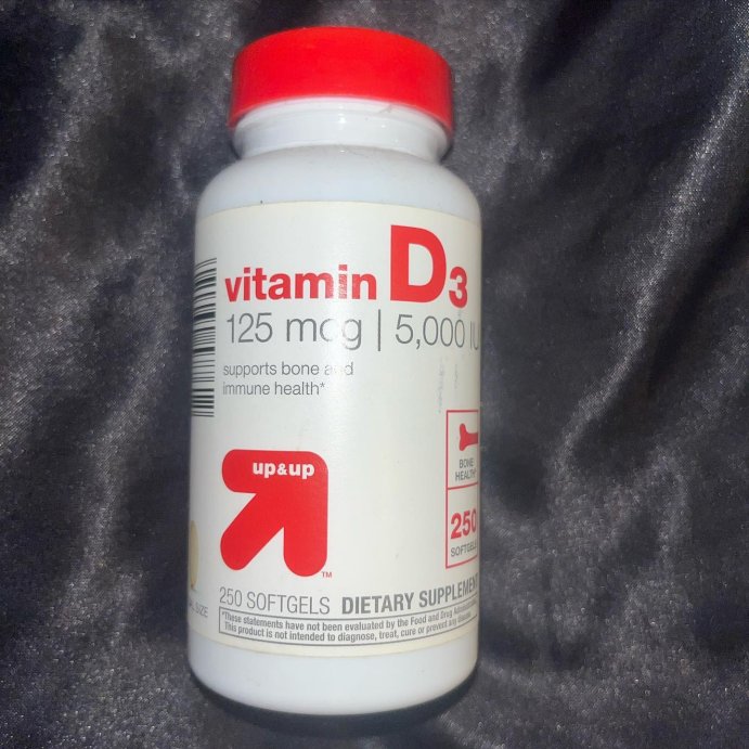 user image by @nacolesnook, Vitamin D3 125 mcg (5000 IU) Softgels - up&up™