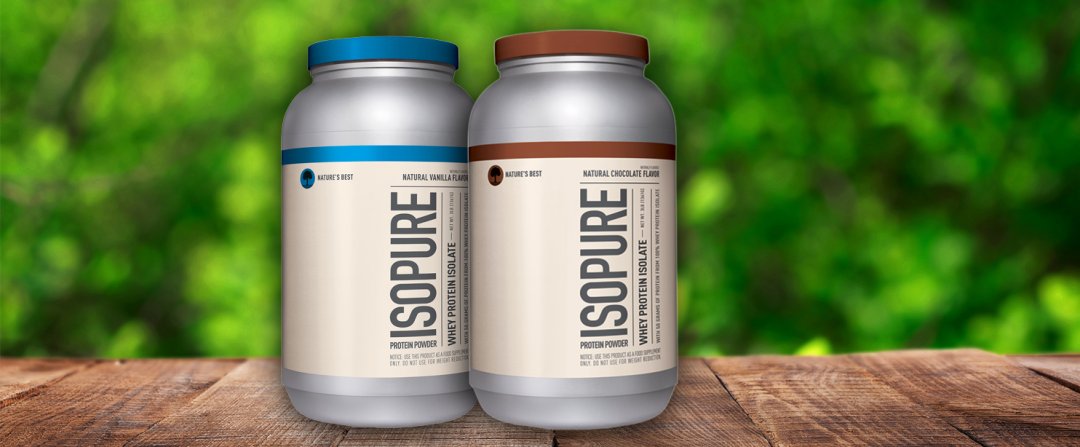 Shop Isopure 100% Natural Whey Protein Isolate - Natural Vanilla Flavor (3 Lbs. / 22 Servings), Isopure 100% Natural Whey Protein Isolate - Natural Chocolate Flavor (3 Lbs. / 22 Servings) and more