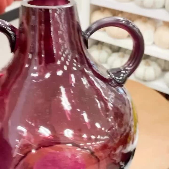 user image by @ginyraquelblog, Hammered Glass Decorative Vase Plum Purple - Threshold&#8482;