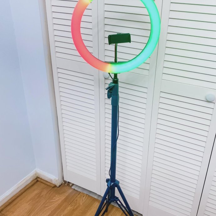 user image by @ms_karolina_, 12" RGB Ring Light with Tripod - heyday™