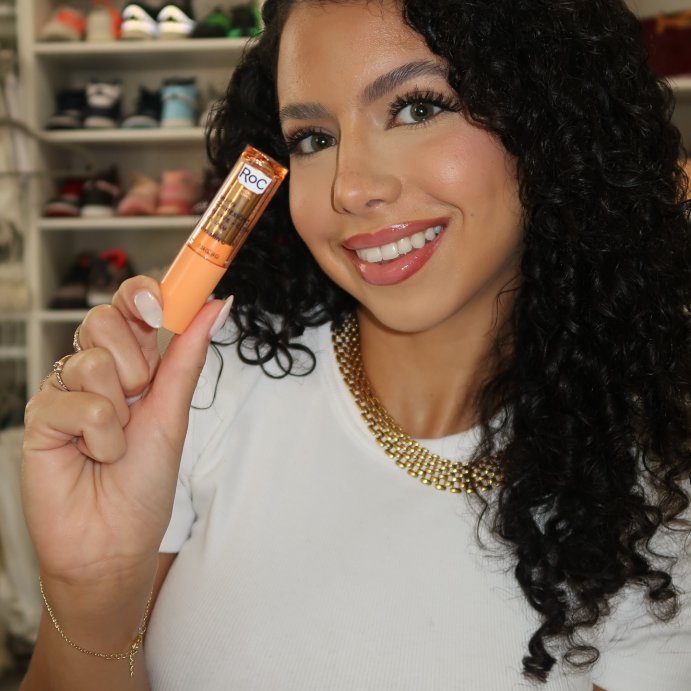 user image by @chelseygem_, RoC Multi Correxion Revive and Glow Vitamin C Under Eye Balm - 0.14oz