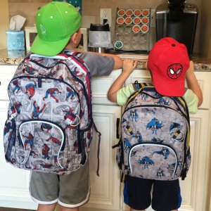 Pottery barn cheap spiderman backpack