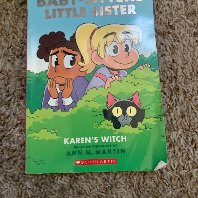 user image by Poppy hanson, Karen&#39;s Witch (Baby-Sitters Little Sister Graphic Novel #1): A Graphix Book - by Ann M Martin (Paperback)