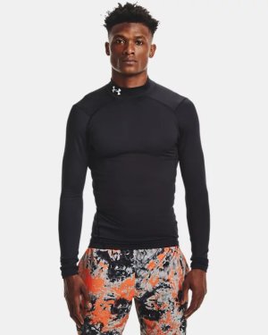 Long-sleeve T-shirt Under Armour COLDGEAR RUSH MOCK SWEATSHIRT 